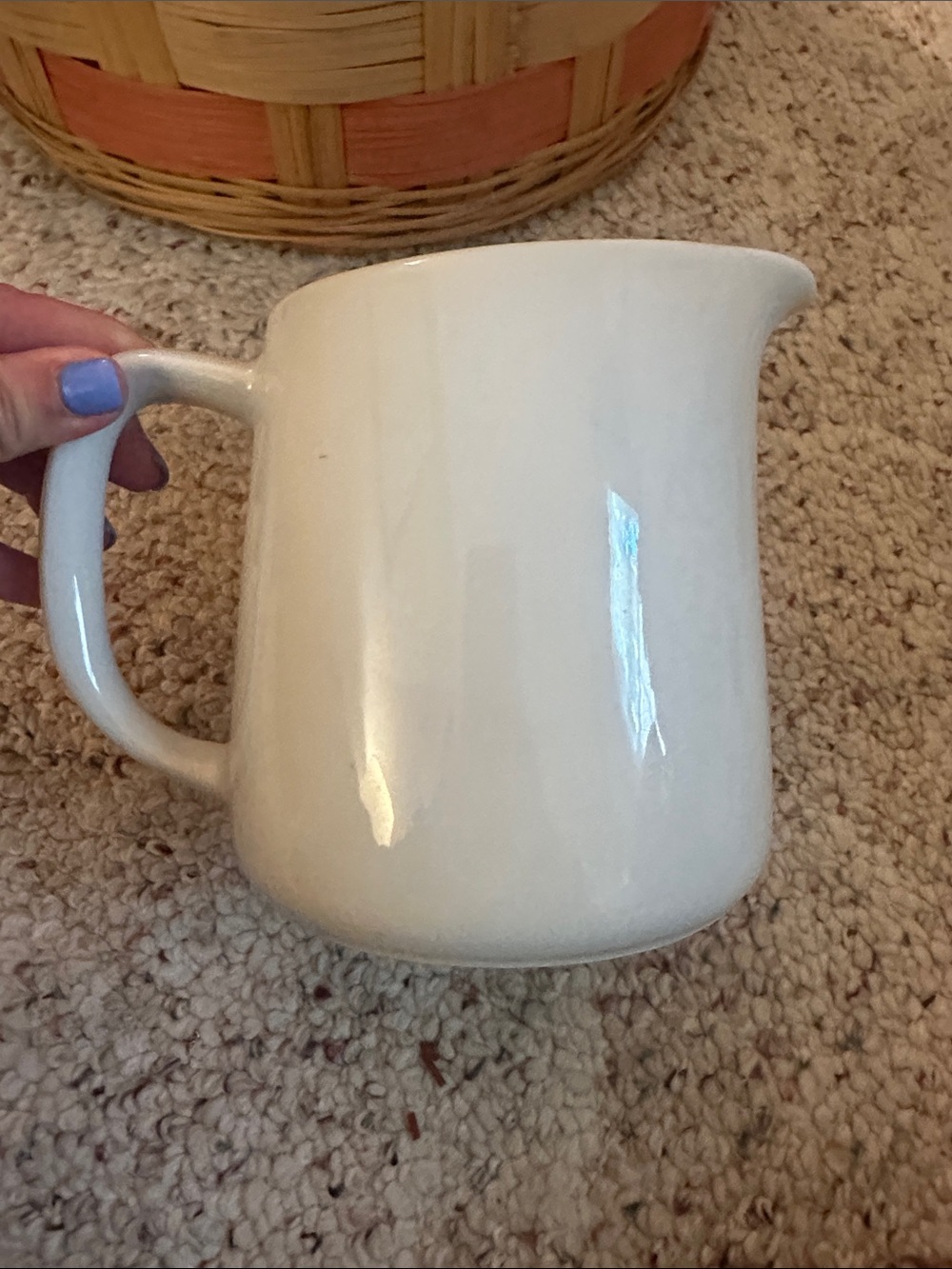 vintage mid-century modern pitcher from Arabia Finland